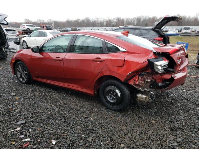 19XFC1F74LE218739 - 2020 HONDA CIVIC EXL წითელი ფოტო 2