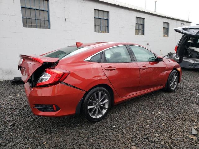 19XFC1F74LE218739 - 2020 HONDA CIVIC EXL წითელი ფოტო 3