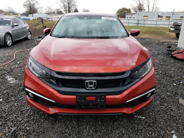 19XFC1F74LE218739 - 2020 HONDA CIVIC EXL წითელი ფოტო 5
