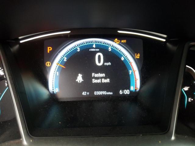 19XFC1F74LE218739 - 2020 HONDA CIVIC EXL წითელი ფოტო 9