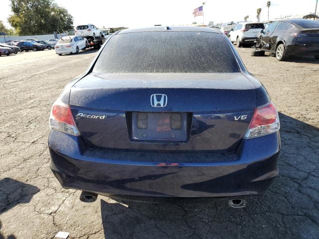 1HGCP36839A032036 - 2009 HONDA ACCORD EXL BLUE photo 6