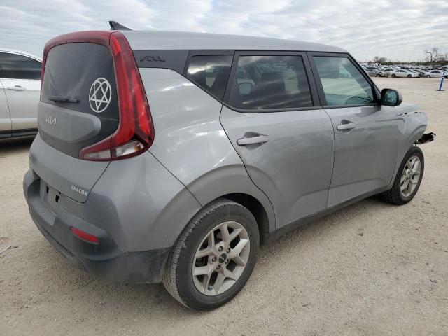 KNDJ23AU5N7809655 - 2022 KIA SOUL LX GRAY photo 3