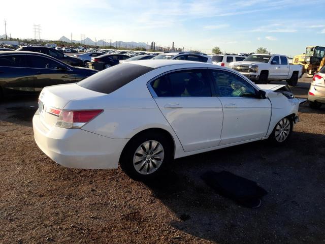 1HGCP2F31CA109041 - 2012 HONDA ACCORD LX WHITE photo 3