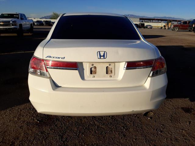 1HGCP2F31CA109041 - 2012 HONDA ACCORD LX WHITE photo 6