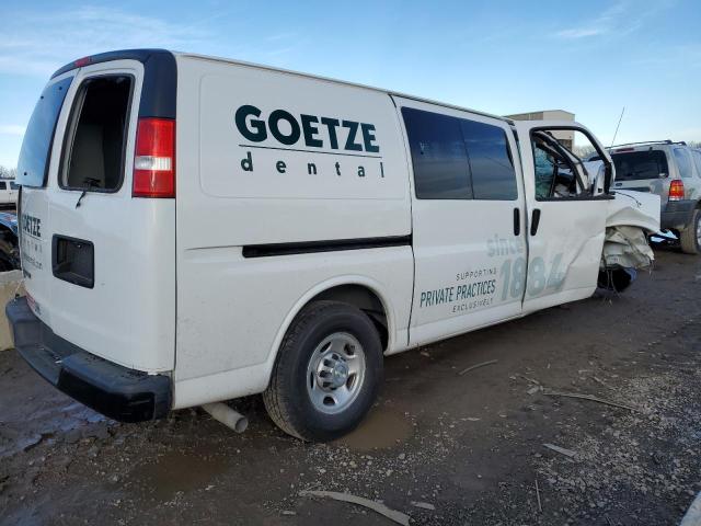 1GCWGAF72M1186821 - 2021 CHEVROLET EXPRESS G2 WHITE photo 3