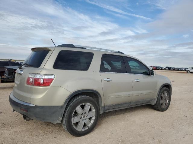 1GKLRNEDXAJ189381 - 2010 GMC ACADIA SLT-2 BEIGE photo 3