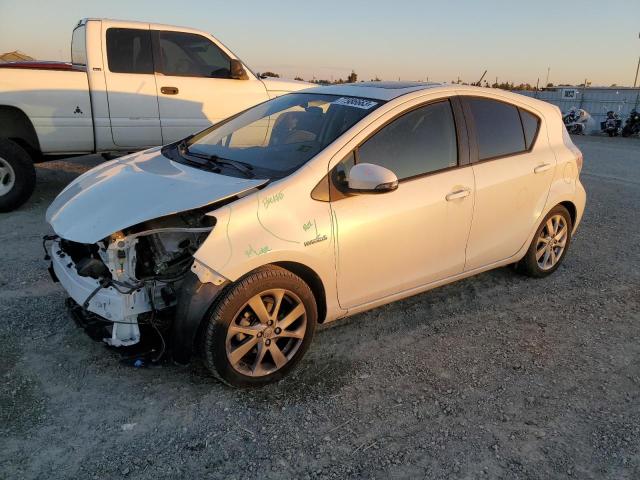 JTDKDTB33E1078473 - 2014 TOYOTA PRIUS C WHITE photo 1