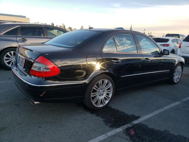 WDBUF56X38B232558 - 2008 MERCEDES-BENZ E 350 BLACK photo 3