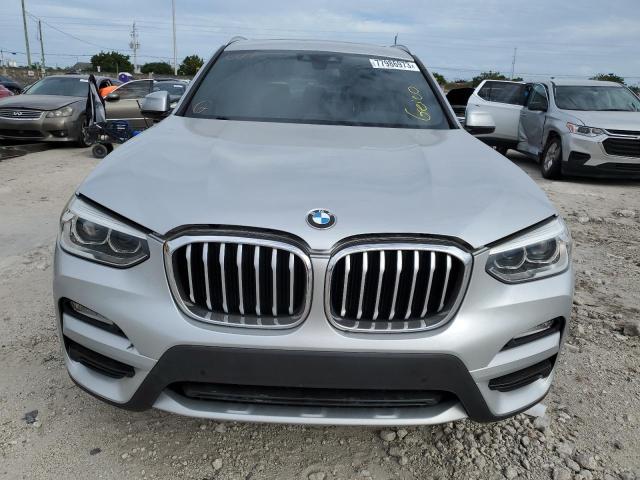 5UXTR7C56KLF30897 - 2019 BMW X3 SDRIVE30I SILVER photo 5