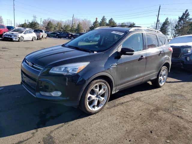 1FMCU9J92DUB38135 - 2013 FORD ESCAPE TITANIUM BLACK photo 1