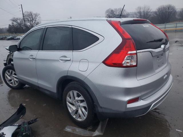 2HKRM3H77FH510985 - 2015 HONDA CR-V EXL SILVER photo 2