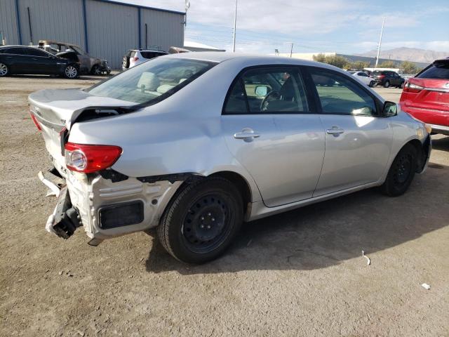 JTDBU4EE8C9173189 - 2012 TOYOTA COROLLA BASE SILVER photo 3