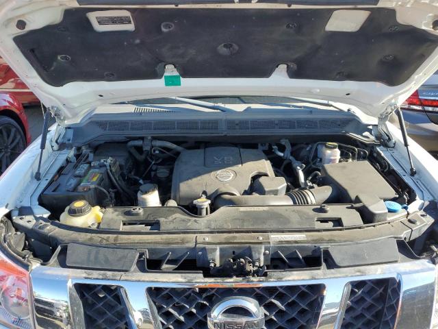 1N6AA0EK6CN325378 - 2012 NISSAN TITAN S WHITE photo 11