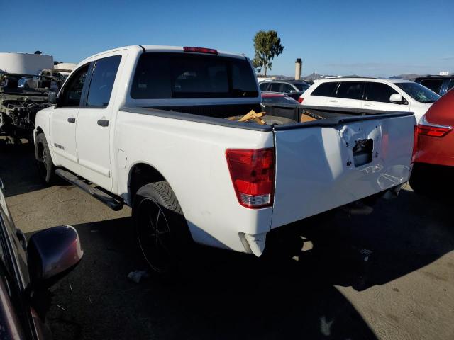 1N6AA0EK6CN325378 - 2012 NISSAN TITAN S WHITE photo 2