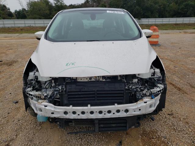 1FADP5BU0DL513785 - 2013 FORD C-MAX SEL WHITE photo 5