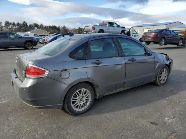 1FAHP3FN5BW128436 - 2011 FORD FOCUS SE GRAY photo 3