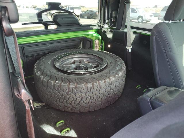 1C4GJXAG0KW616894 - 2019 JEEP WRANGLER SPORT GREEN photo 10