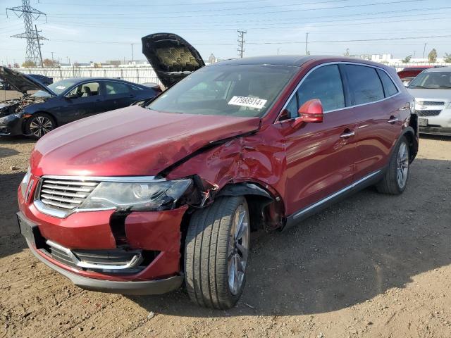 2LMPJ8LP4HBL34044 - 2017 LINCOLN MKX RESERVE Կարմիր լուսանկար 1