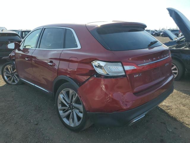 2LMPJ8LP4HBL34044 - 2017 LINCOLN MKX RESERVE Կարմիր լուսանկար 2