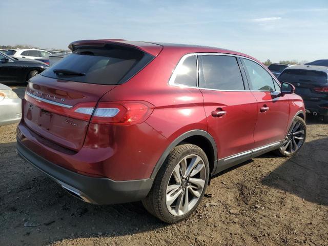 2LMPJ8LP4HBL34044 - 2017 LINCOLN MKX RESERVE RED photo 3