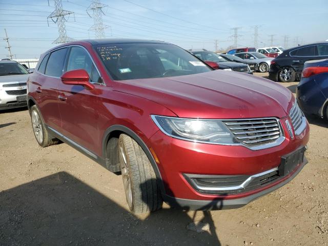 2LMPJ8LP4HBL34044 - 2017 LINCOLN MKX RESERVE RED photo 4