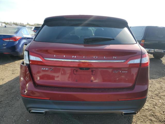 2LMPJ8LP4HBL34044 - 2017 LINCOLN MKX RESERVE Կարմիր լուսանկար 6