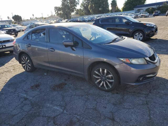 2HGFB2F94FH527860 - 2015 HONDA CIVIC EXL GRAY photo 4