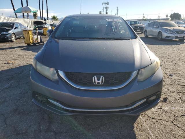 2HGFB2F94FH527860 - 2015 HONDA CIVIC EXL GRAY photo 5