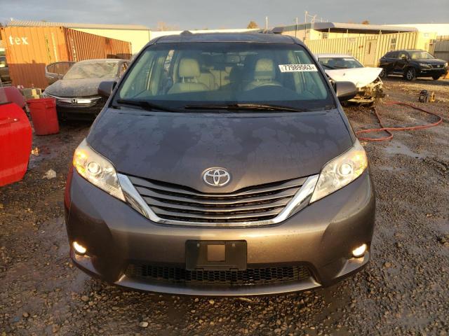 5TDDK3DC7CS040322 - 2012 TOYOTA SIENNA XLE GRAY photo 5