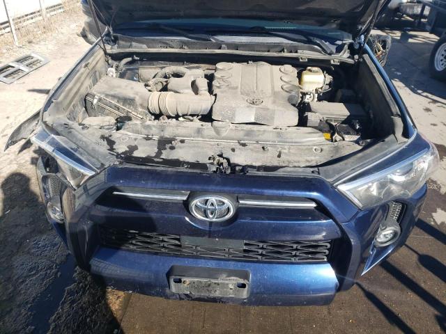 JTENU5JR0M5851529 - 2021 TOYOTA 4RUNNER SR5/SR5 PREMIUM BLUE photo 12