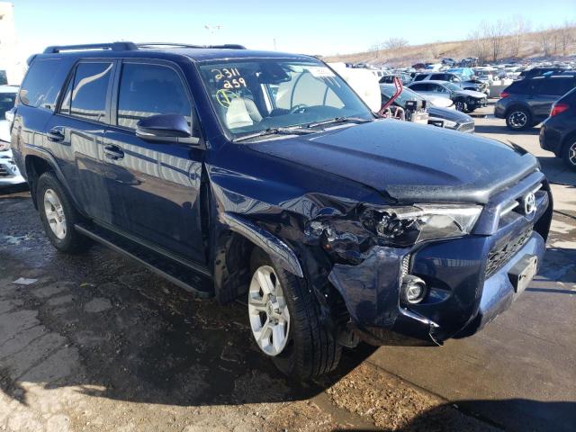 JTENU5JR0M5851529 - 2021 TOYOTA 4RUNNER SR5/SR5 PREMIUM 蓝色 照片 4