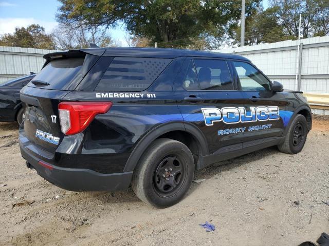 1FM5K8ABXMGA17878 - 2021 FORD EXPLORER POLICE INTERCEPTOR 黑色 照片 3