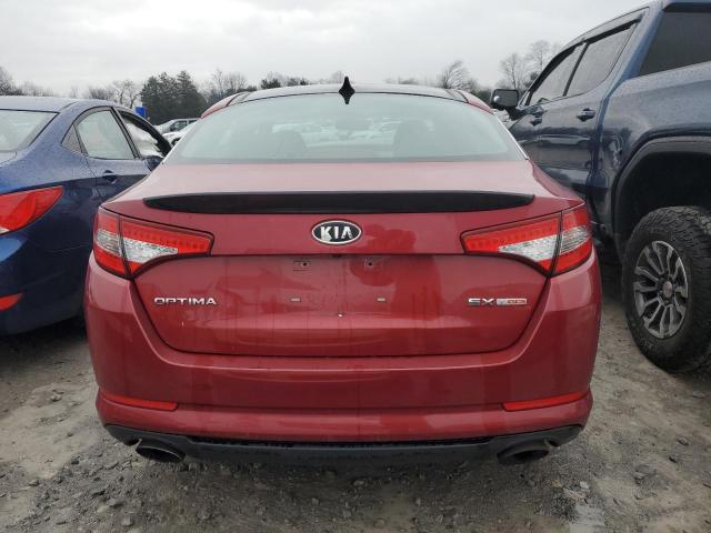 5XXGR4A60CG020640 - 2012 KIA OPTIMA SX RED photo 6