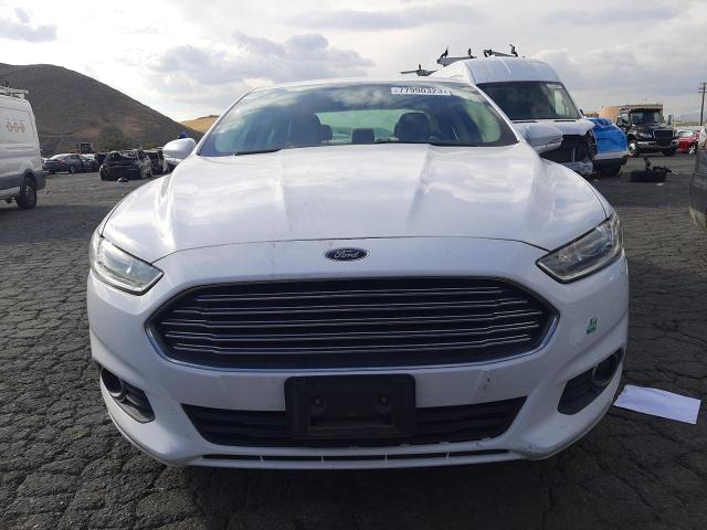 3FA6P0PU4ER194852 - 2014 FORD FUSION SE PHEV WHITE photo 5