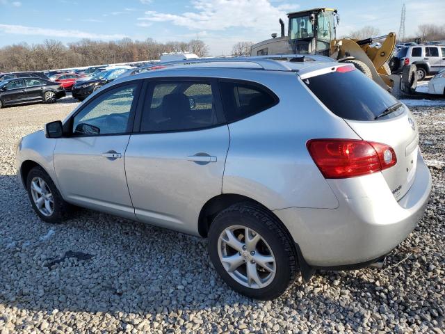 JN8AS58V49W436120 - 2009 NISSAN ROGUE S SILVER photo 2