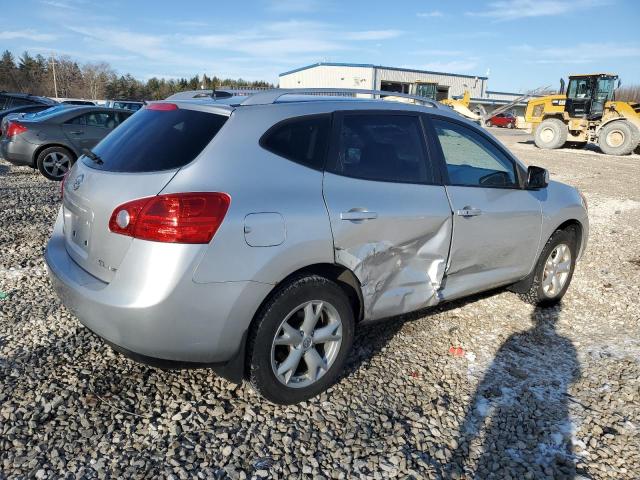 JN8AS58V49W436120 - 2009 NISSAN ROGUE S SILVER photo 3