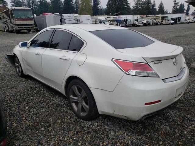 19UUA9F51CA010249 - 2012 ACURA TL WHITE photo 2