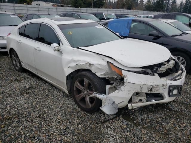 19UUA9F51CA010249 - 2012 ACURA TL WHITE photo 4