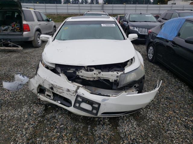 19UUA9F51CA010249 - 2012 ACURA TL WHITE photo 5