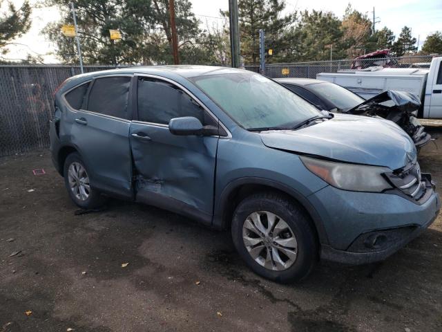 5J6RM4H52EL068870 - 2014 HONDA CR-V EX BLUE photo 4