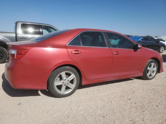 4T1BF1FK0DU641827 - 2013 TOYOTA CAMRY L RED photo 3