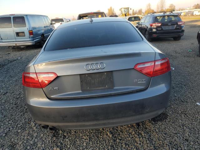 WAUGFAFR5DA022792 - 2013 AUDI A5 PREMIUM GRAY photo 6