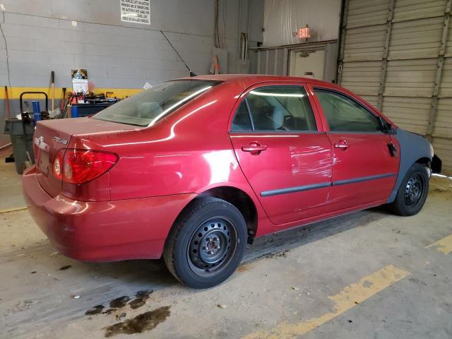 JTDBR32EX70101551 - 2007 TOYOTA COROLLA CE RED photo 3