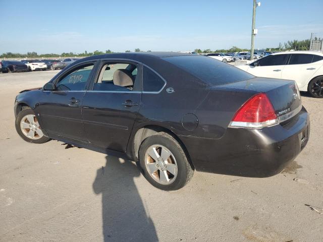 2G1WT57K791117994 - 2009 CHEVROLET IMPALA 1LT BLACK photo 2