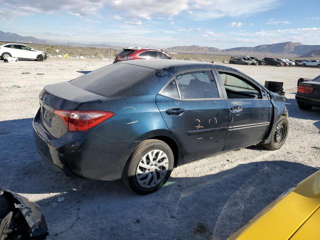 5YFBURHE5KP870658 - 2019 TOYOTA COROLLA L BLUE photo 3