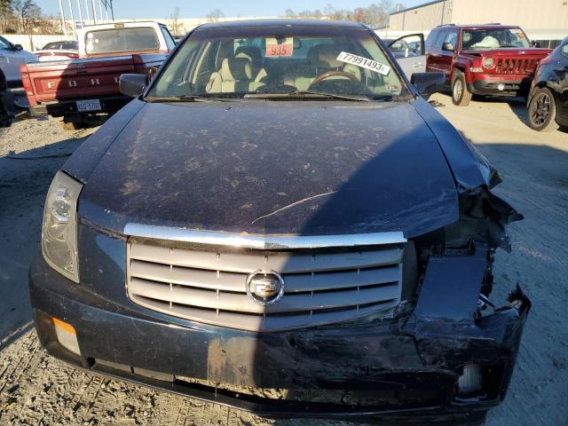 1G6DM577340178340 - 2004 CADILLAC CTS BLUE photo 5