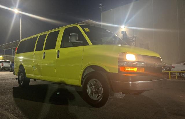 1GAZG1FG6E1179927 - 2014 CHEVROLET EXPRESS G3 LT YELLOW photo 1