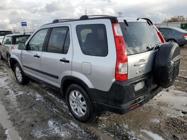 JHLRD68836C014798 - 2006 HONDA CR-V EX SILVER photo 2