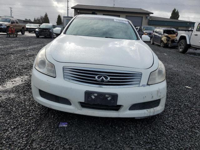 JNKBV61E67M709475 - 2007 INFINITI G35 WHITE photo 5