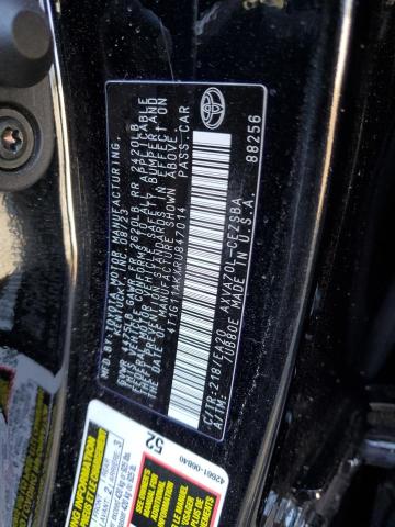 4T1G11AKXRU847014 - 2024 TOYOTA CAMRY SE NIGHT SHADE BLACK photo 12